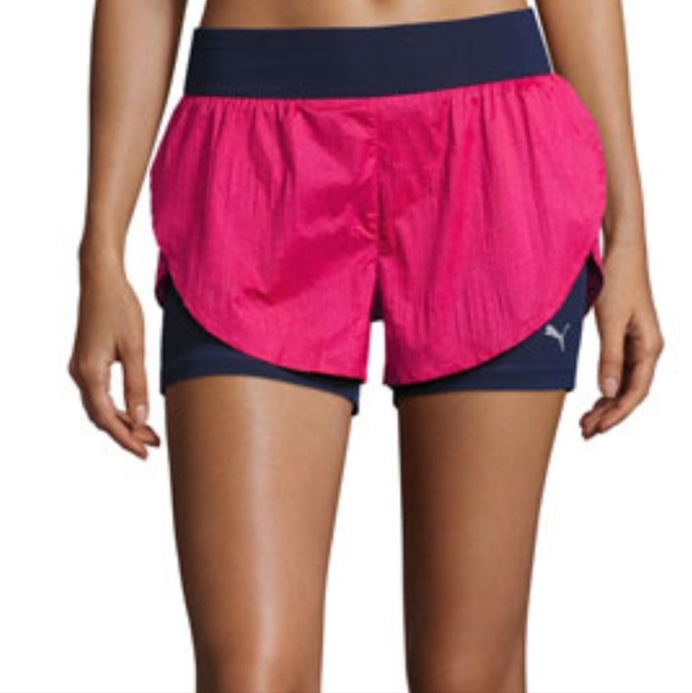 Puma Culture Surf  2- in -1 Athletic Shorts With Dry Cell Technology S…